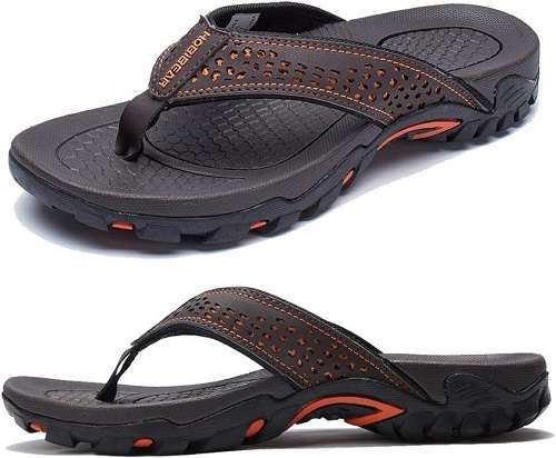 Mens Thong Sandals Indoor and Outdoor Beach Flip Flop.-image