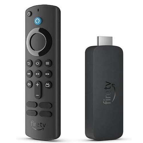 Amazon Fire TV Stick 4K streaming device, more than 1.5 million movies and TV episodes, supports Wi-Fi 6.-image