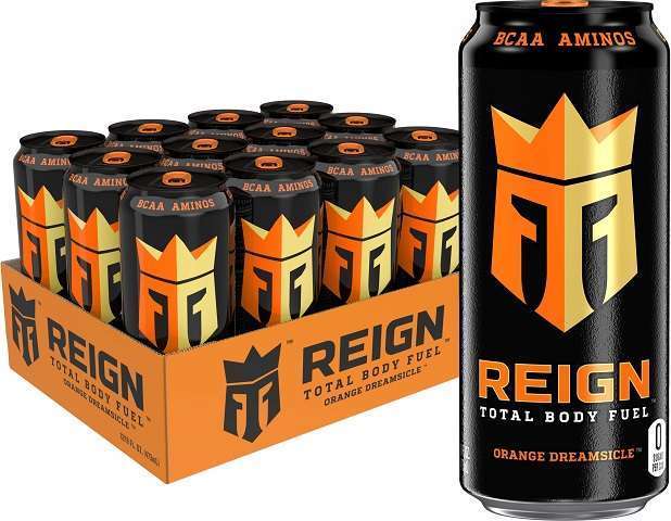 Reign Total Body Fuel, Orange Dreamsicle, Fitness & Performance Drink.-image