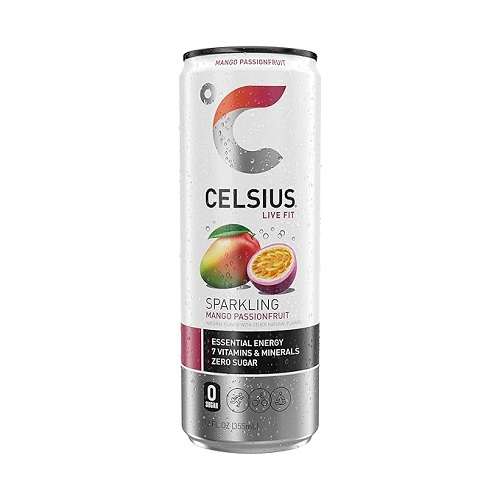 CELSIUS Sparkling Mango Passionfruit, Functional Essential Energy Drink.-image