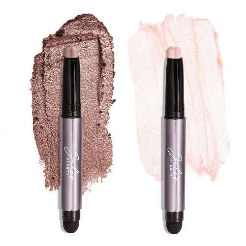 Julep Eyeshadow 101 Crème to Powder Waterproof Eyeshadow Stick, Mink Mauve Metallic.-image