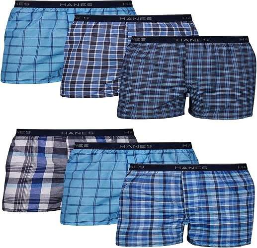 The Best  Men's Tagless Boxer Underwear, Exposed Waistband, Multi-packs Available.-image